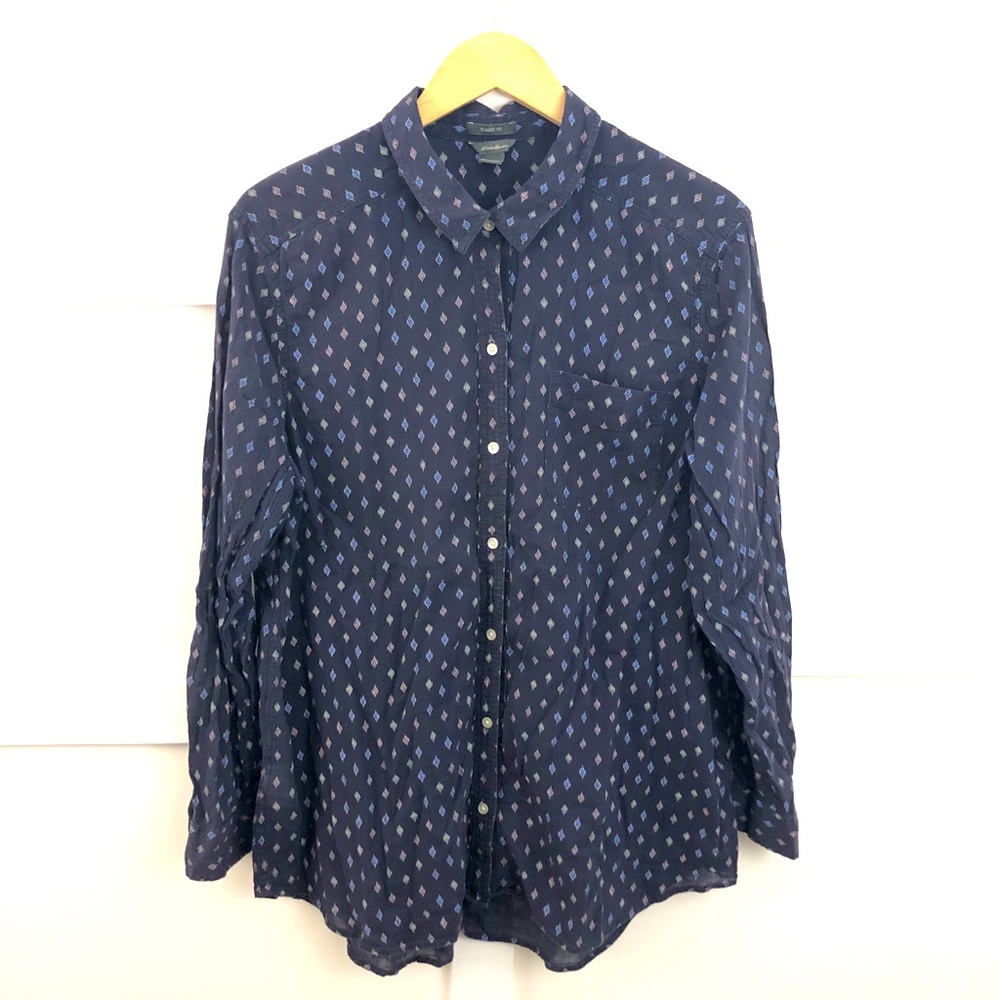 Eddie Bauer Women’s Shirt Size 2XL Blue